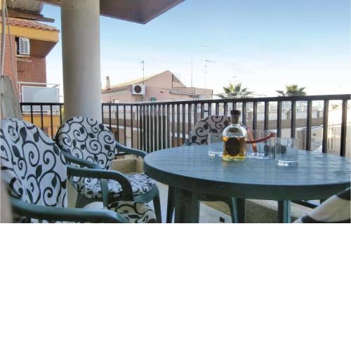 Amazing apartment in Los Alczares with 3 Bedrooms and WiFi