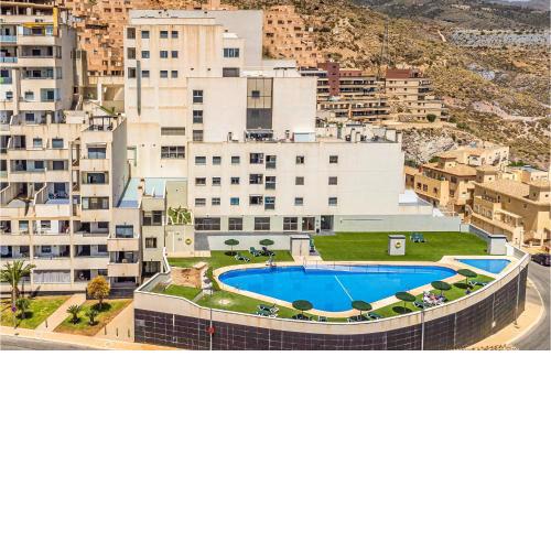 Amazing Apartment In Vicar With Outdoor Swimming Pool, Indoor Swimming Pool And 1 Bedrooms