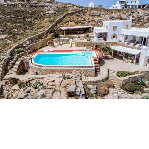 Amazing Deep Blue Villa Mykonos