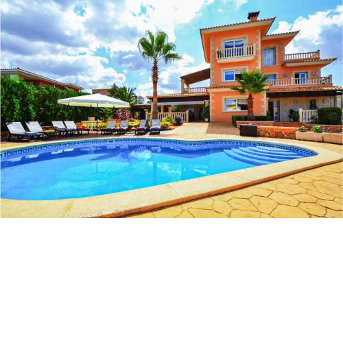 Amazing Home In Llucmajor With Wifi, Indoor Swimming Pool And Outdoor Swimming Pool