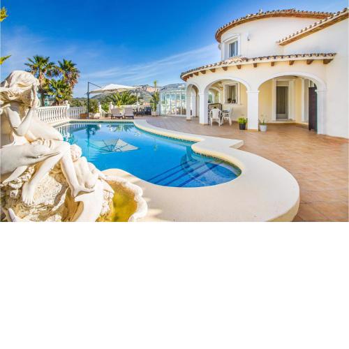 Amazing Home In Muntanya De La Sella With 3 Bedrooms, Outdoor Swimming Pool And Swimming Pool