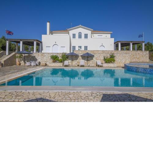 Amazing Pool Villa Kyllini Sea View - Happy Rentals