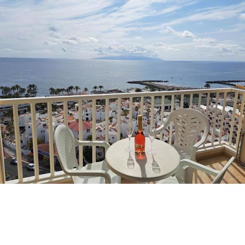 Amazing view over the ocean in Playa de Las Americas