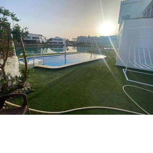 Amazing villa with private beach and swimming pool
