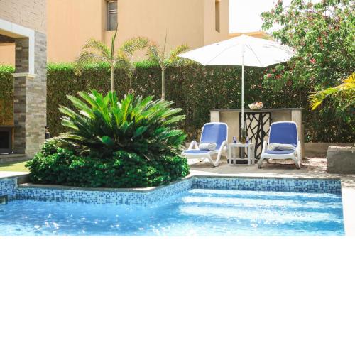 Amazing villa with private pool in new cairo