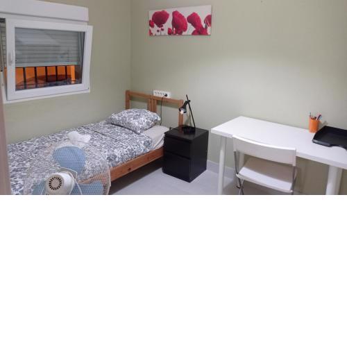 Apartamento a pocos minutos del centro con aire portátil
