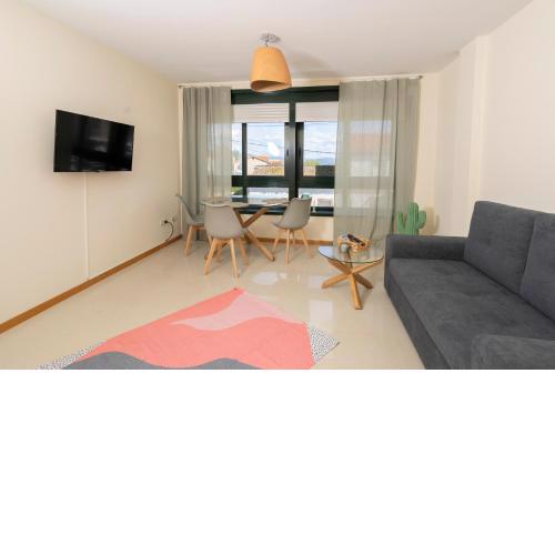 Apartamento Bertorella Playa de Langosteira en Finisterre con vistas al mar