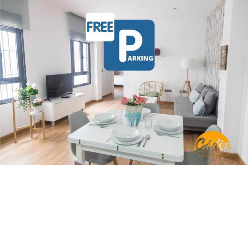Apartamento Caleta - FREE PARKING by Cádiz Time Apartments