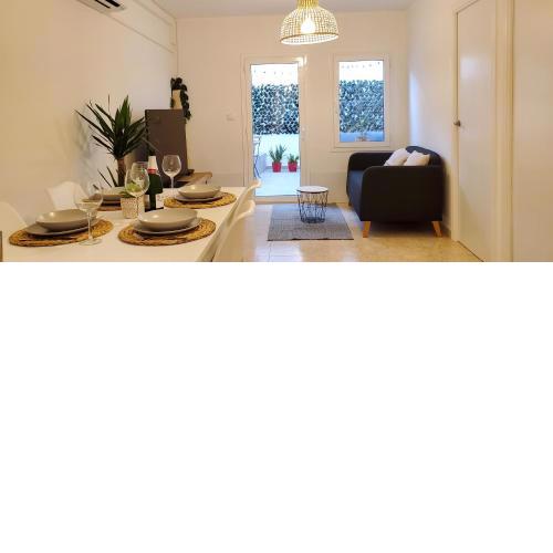 Apartamento céntrico con patio privado