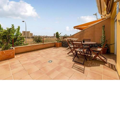 Apartamento con ático en Santiago de la Ribera