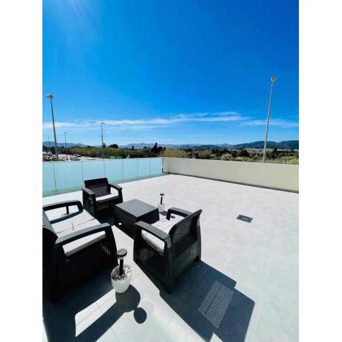 Apartamento con fabulosa terraza