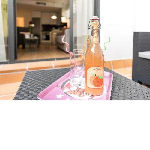 Apartamento con jardin privado y portero (A)