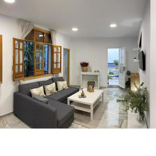 Apartamento con patio en el casco histórico