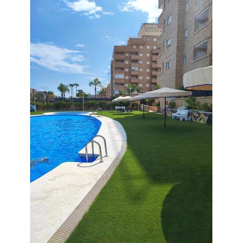 Apartamento con piscina Lyz y Mar
