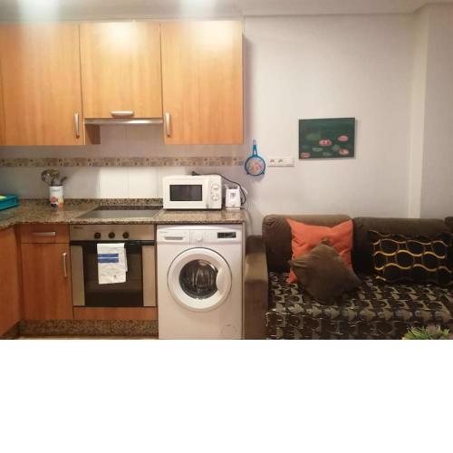 Apartamento con terraza a 800 m playa