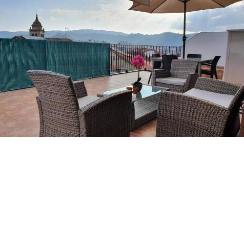 Apartamento con terraza en el casco historico