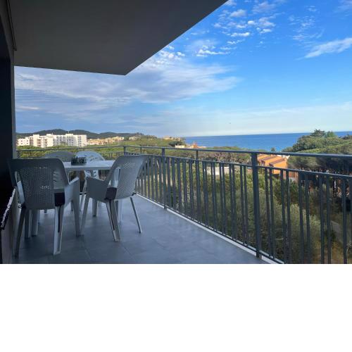 Apartamento con terraza en la playa de La Fosca