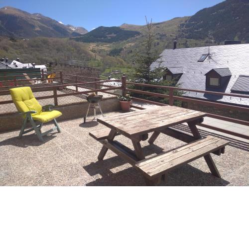 Apartamento con terraza y vistas panorámicas en Taüll