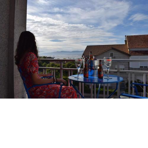 Apartamento Corcubica mirando al mar