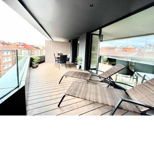 Apartamento de lujo al lado playa de San Lorenzo Parking gratis