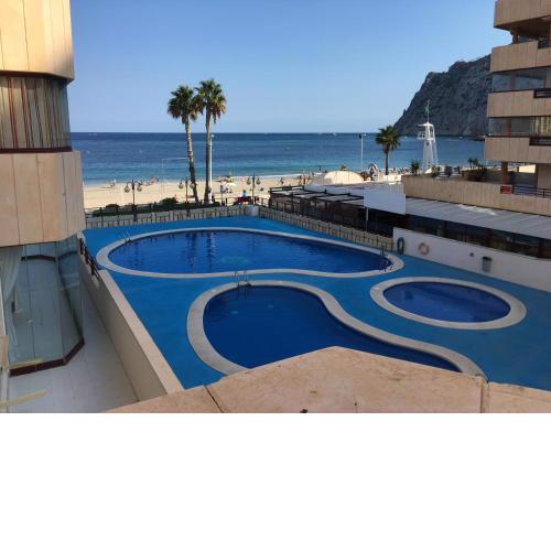 Apartamento en Calpe, playa de La Fossa, primera línea, AA