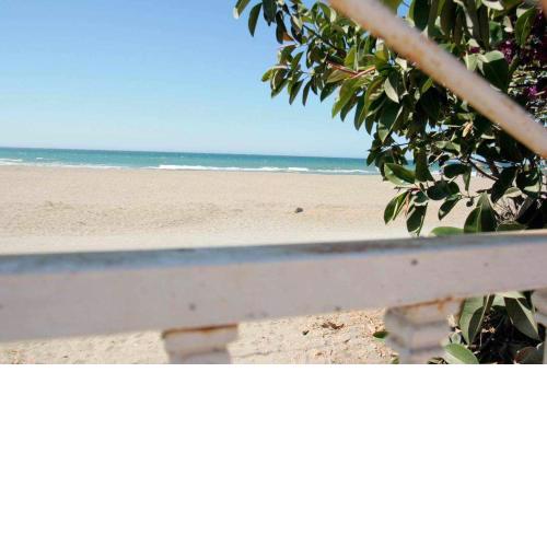 Apartamento en la Playa con Patio Privado