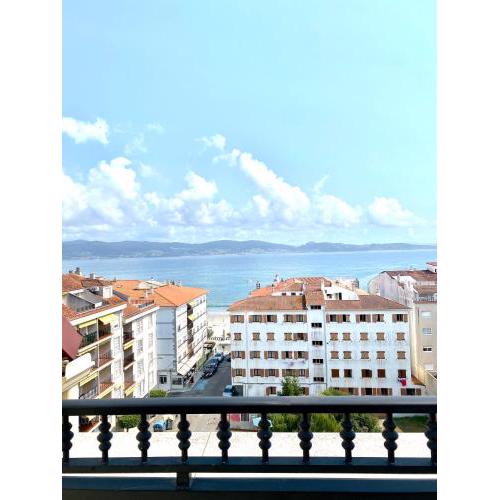 Apartamento en Sanxenxo. Ático con vistas al mar.