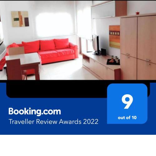 APARTAMENTO EN SEGUNDA LINEA DE MAR, WIFI & A.C