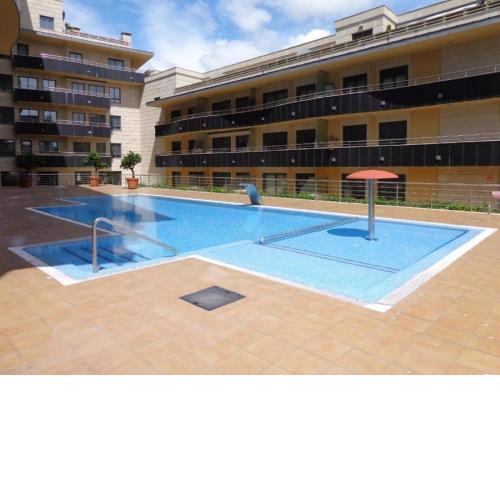 Apartamento en urbanización con piscina en Playa de Silgar