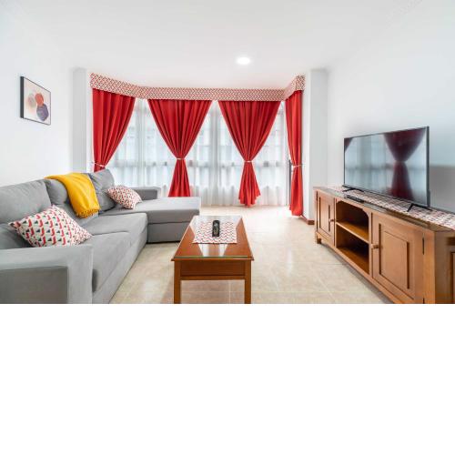 Apartamento espacioso cerca de la playa