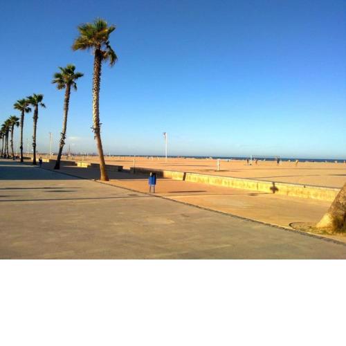 Apartamento frente al mar en Playa Patacona