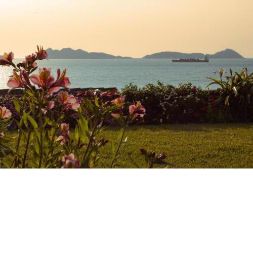 Apartamento Mide 2 habitaciones con jardín vistas Islas Cíes