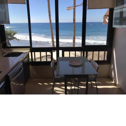 Apartamento Patalavaca 1ª linea-vista mar con wifi