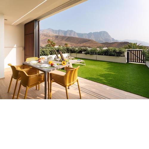 Apartamento Roca Paraíso Agaete vistas y jardín