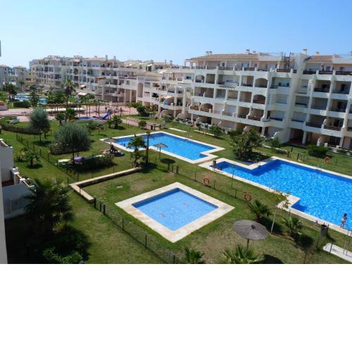 Apartamento Vereda Golf a 100m de la playa, piscinas y zonas verdes.