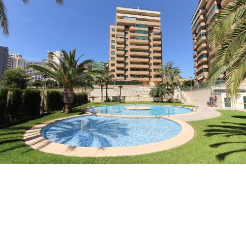 Apartamento Veremar, zona tranquila, con piscina, jardines, soleado y cerca de la playa de la cala, para disfrutar el mediterraneo