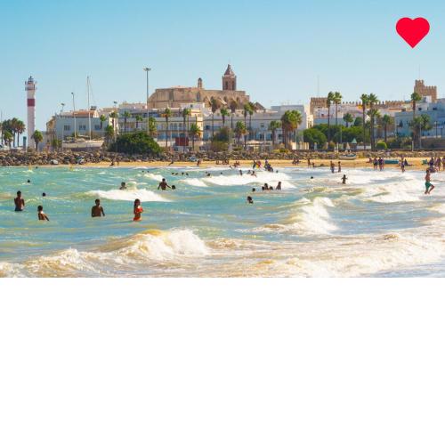 APARTAMENTO VILLA DE ROTA - VISTA MAR, 135m2, Terraza, SAT TV y más