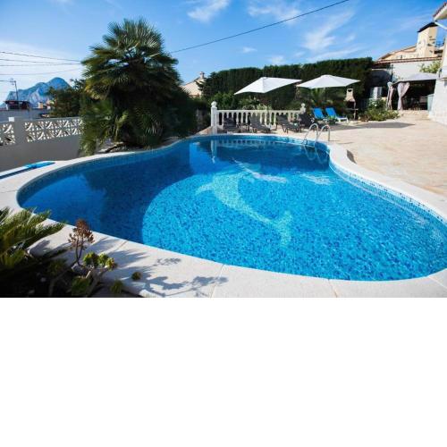 Apartamentos en la villa con el territorio común en Calpe