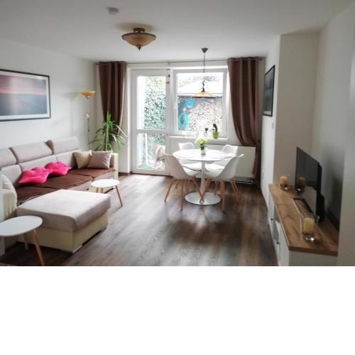 Apartmán - Výhled na Praděd ze zahrady domu