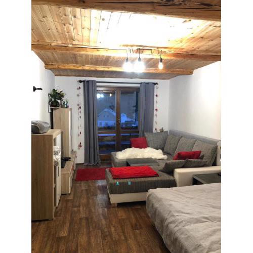 Apartmán s výhledem na Jezerní stěnu
