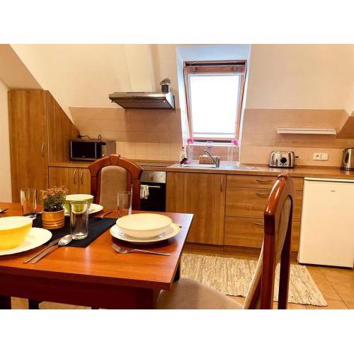 Apartment #9 with self-service check-in process