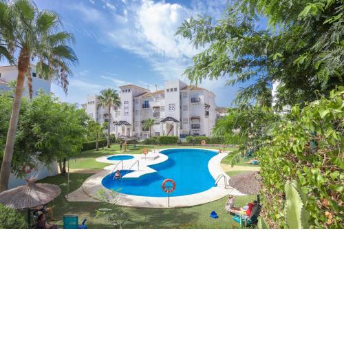 Apartment, Balcony with poolview central in Sabinillas