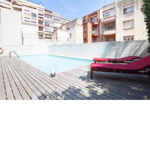 Apartment Barcelona Rentals - Swimming Pool with Terrace