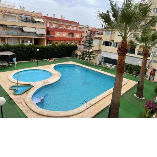 Apartment Costa Santana 19 at Mediterranean Sea with Lift, Pool and Garage