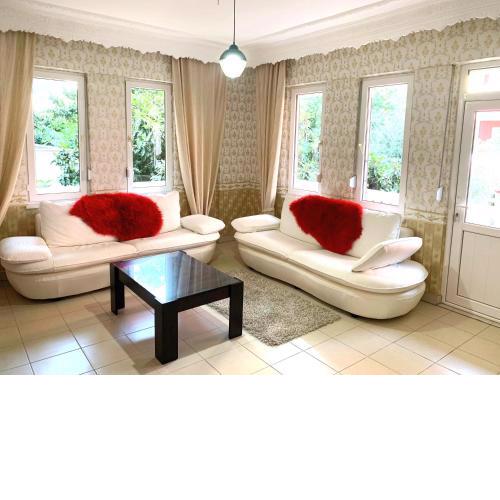 Apartment for rent 2 + 1, 120 sq.m., 1 high floor, 70 meters from the beach Cleopatra.