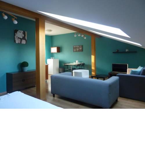 Apartment in historical centre Kezmarok, located over bank