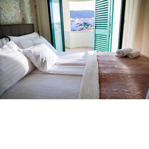 Apartment in Kali with sea view, balcony, air conditioning, Wi-Fi (4566-1)