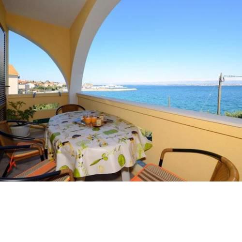 Apartment in Kali with sea view, terrace, air conditioning, Wi-Fi (4582-1)