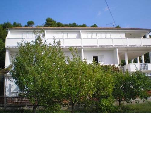 Apartment in Kampor with sea view, terrace, air conditioning, Wi-Fi (4610-1)