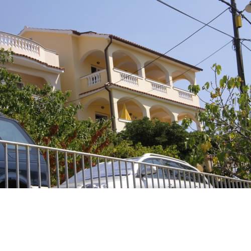Apartment in Lopar with sea view, loggia, air conditioning, W-LAN (186-4)